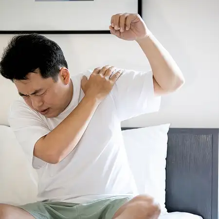 Limited range of motion