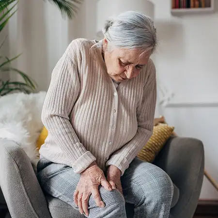 Difficulty standing or walking for long