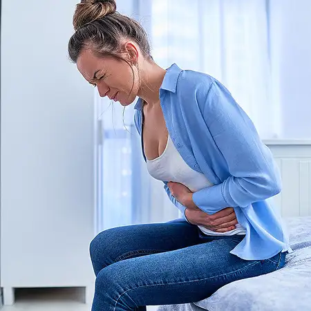 Burning sensations in affected areas