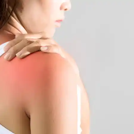 Swelling or bruising around the affected area